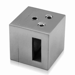 स्क्वायर बार होल्डर स्क्वायर रेलिंग सिस्टम के लिए 40x40