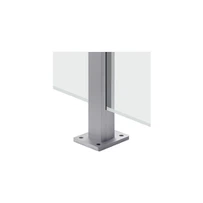 180 डिग्री मध्य एल्यूमिनियम पोस्ट टॉप माउंट